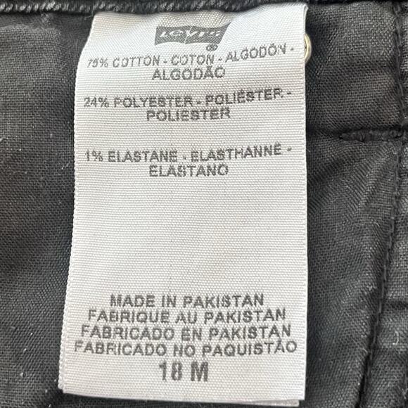 Levi’s Strauss 590‎ Women’s Boot Cut Black Jeans Denims Size 18 M - Picture 4 of 9